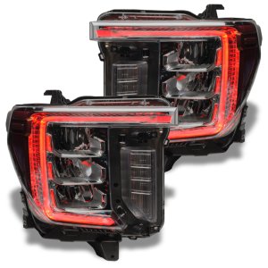 GMC Sierra 2500 HD Headlight DRL Kit - Front - ORACLE Lighting - ColorSHIFT RGB+W - `20-`21